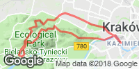 Track GPS Śnieżna okiść - Lasek Wolski